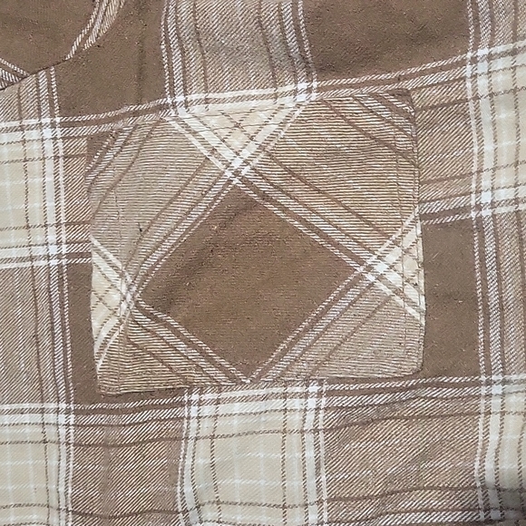 large Brown flannel - Picture 4 of 4
